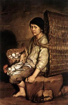 賈科莫 尅魯蒂 Boy With A Basket